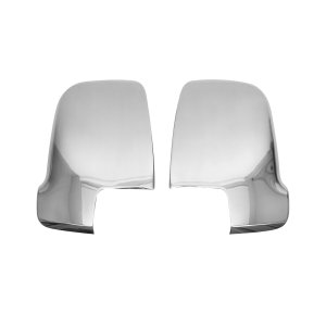 Mercedes Sprinter Mirror Cover - Omac - S.Steel - Gloss Silver - 2018